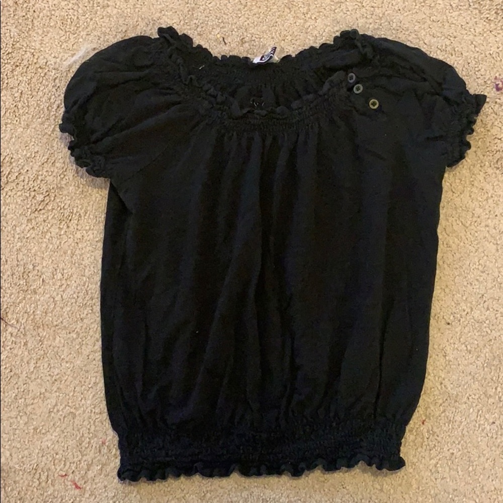 Black Roxy top m - Picture 3 of 6